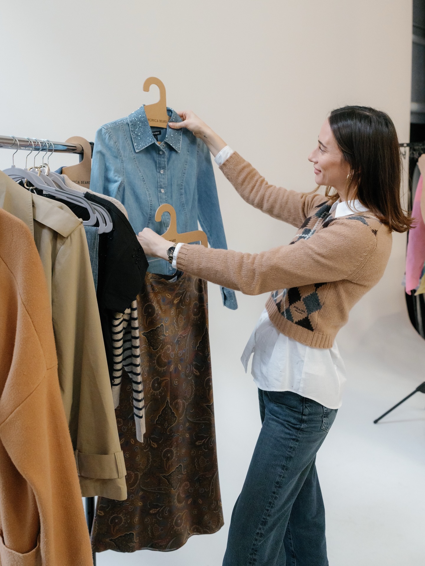How I Build an Outfit Around One Standout Piece: Starting with an Embellished Denim Shirt